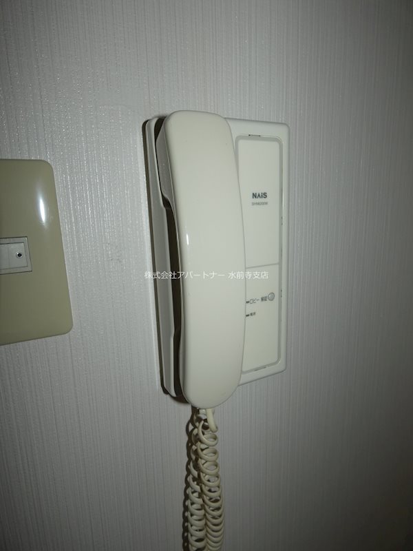 セキュリティ　インターホンです！※イメージ