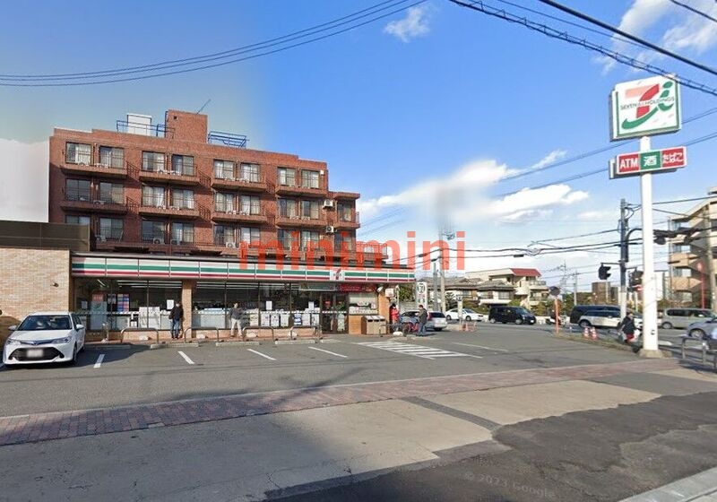 コンビニ　セブンイレブン高槻八丁西町店（コンビニ）まで198m