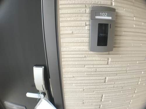 セキュリティ　カラーモニタ付きインターホン