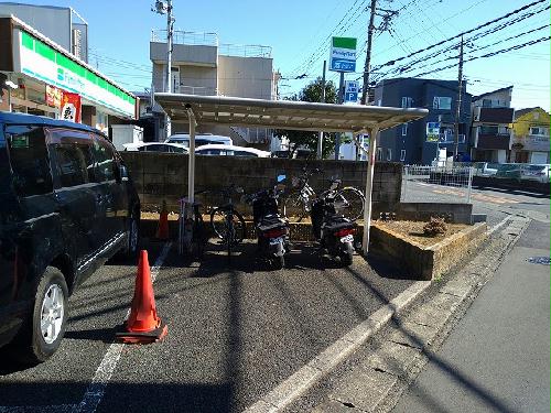 その他共有部分　駐輪場　原付＆自転車のみ駐輪可能