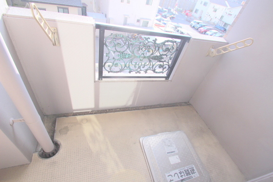 バルコニー　※別部屋の写真です