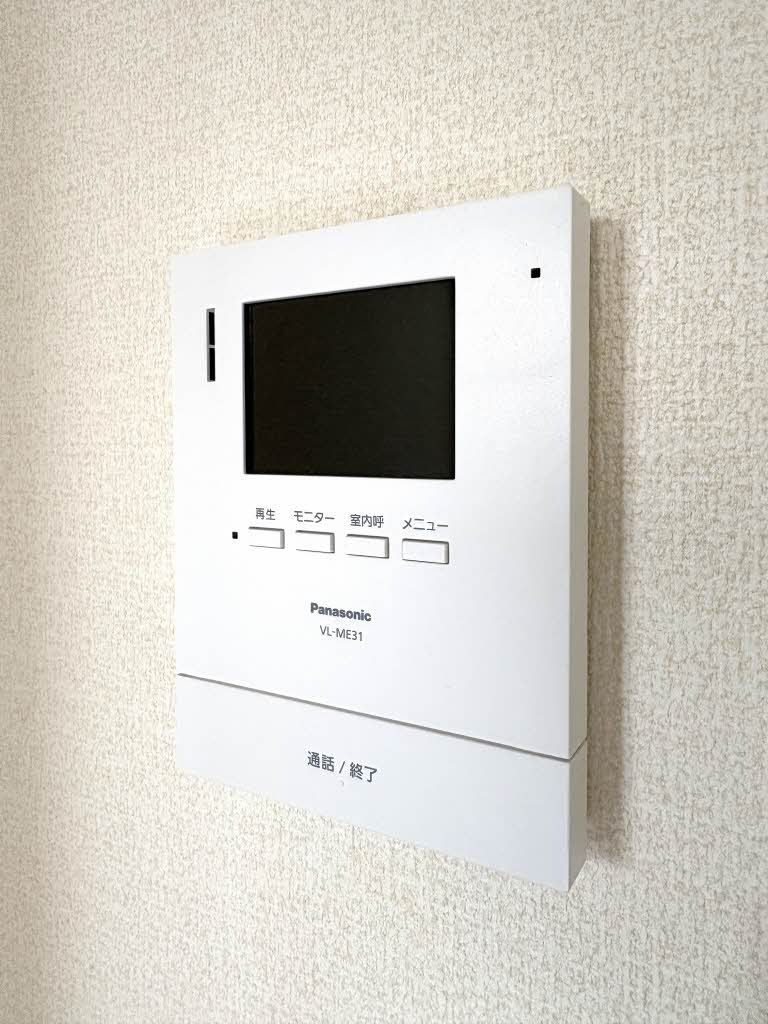 セキュリティ　モニタ付きドアホン
