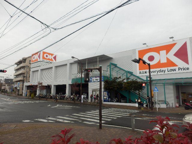スーパー　スーパーＯＫ（スーパー）まで37m