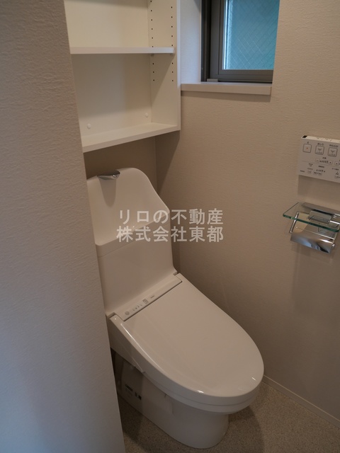 トイレ　洗浄便座付です！毎日清潔・快適にお過ごしいただけます♪