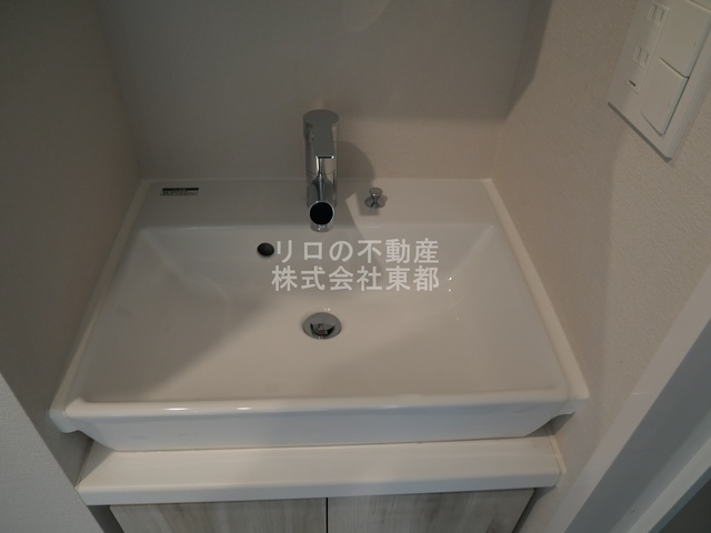 洗面設備　独立洗面台なら落ち着いて身支度ができます☆