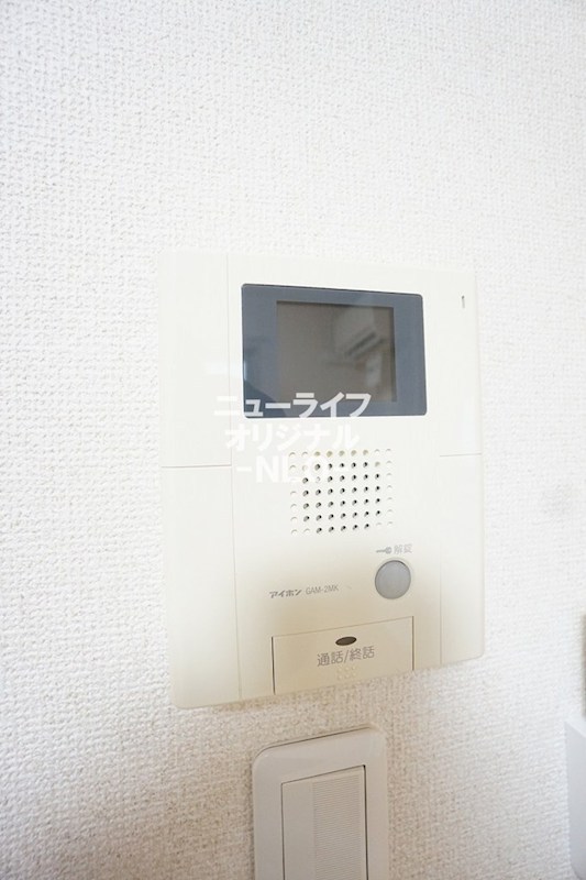 セキュリティ　来客をお部屋から確認できるモニターホン付で安心☆