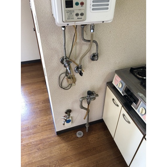 洗面設備　洗濯機置場