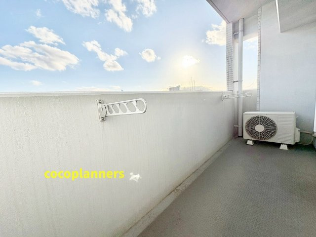 バルコニー　※別号室の写真です。現況優先となります。