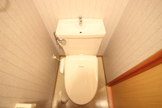 トイレ　※他号室の写真です。