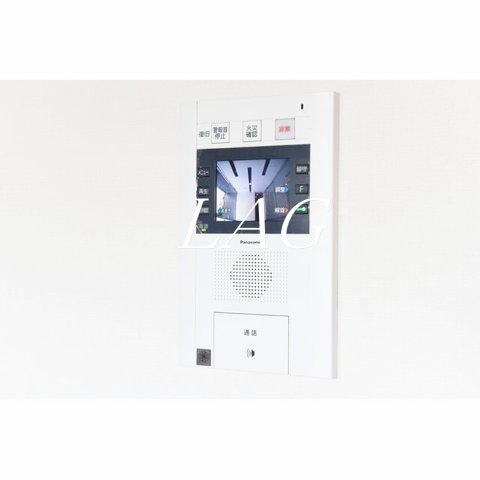 セキュリティ　モニター付きインターフォンです。