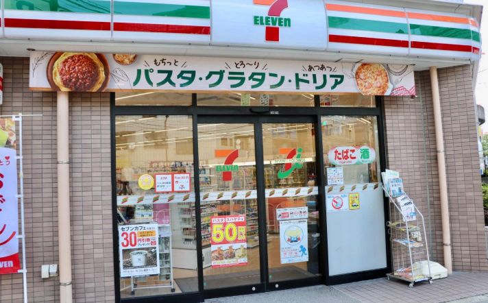 コンビニ　セブンイレブン江東亀戸2丁目店（コンビニ）まで76m