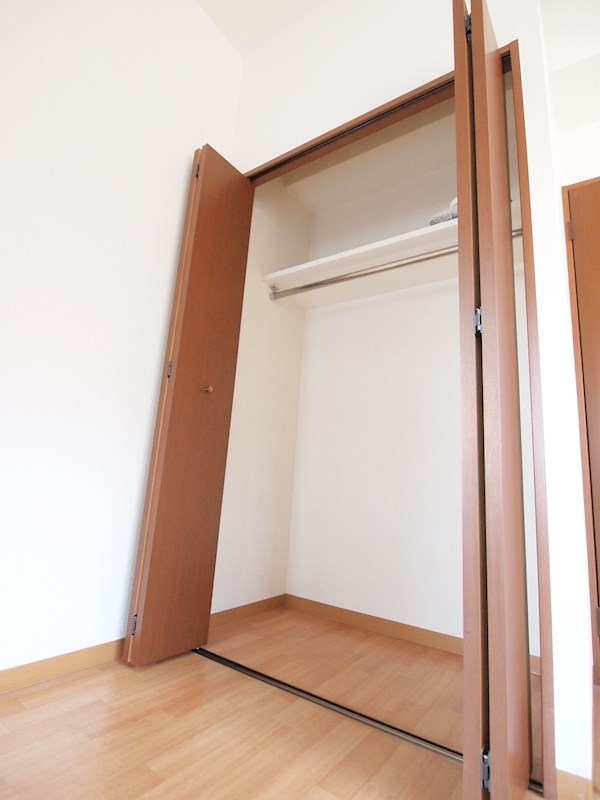収納　クローゼット完備。