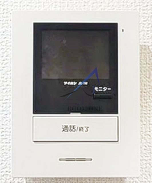 セキュリティ　モニター付きインターホンです。