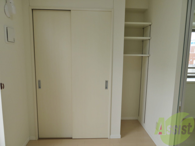 収納　クローゼットがありました。お洋服や荷物はここへ