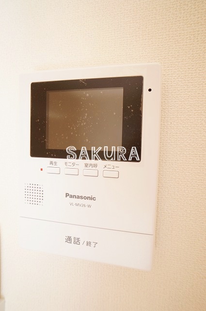 セキュリティ　安心のモニター付きインターホンです♪