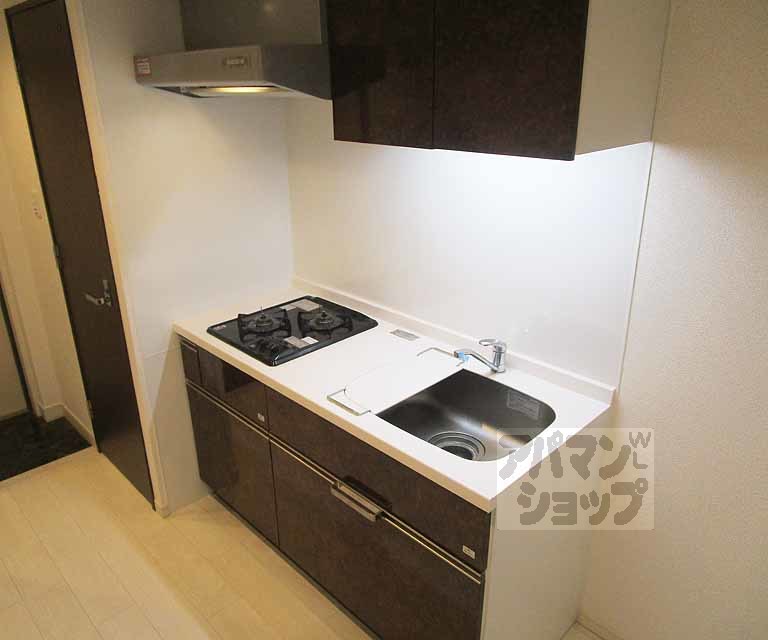 キッチン　４０８号室の写真です。