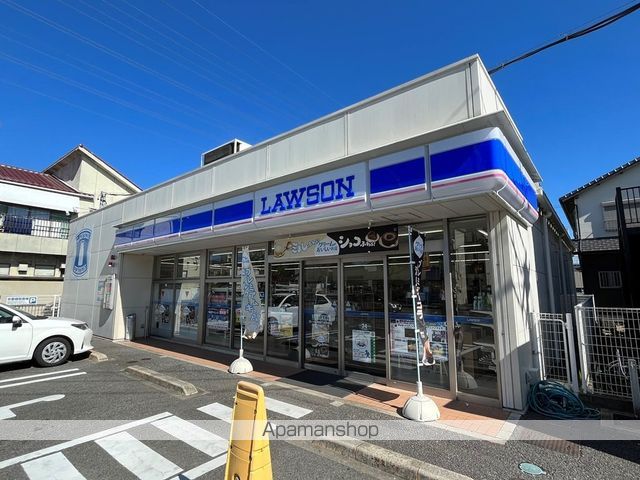 コンビニ　ローソン　岡崎六名駅前店（コンビニ）まで600m