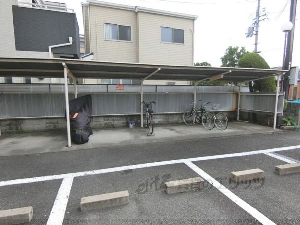 眺望　駐輪場