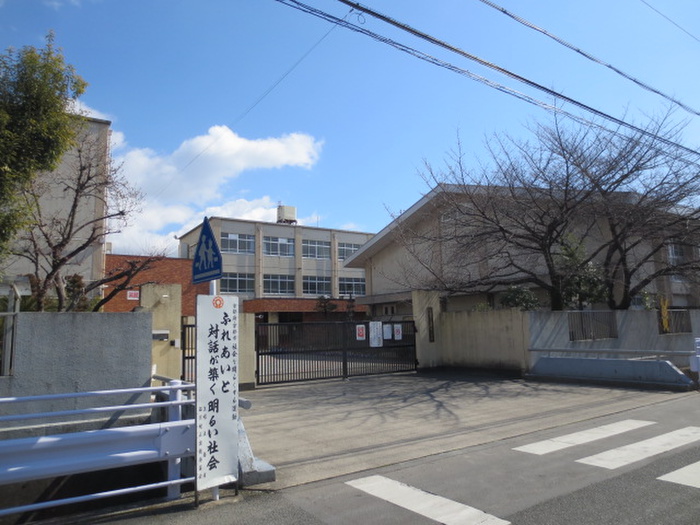 小学校　京都市立川岡東小学校（小学校）まで600m
