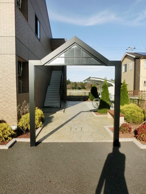 エントランス　おしゃれなエントランスになります