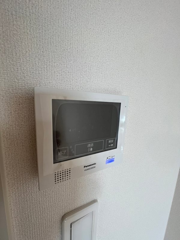 セキュリティ　来訪者をカメラで確認できるので女性にも安心です