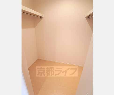 収納　ウォークインクローゼットです。