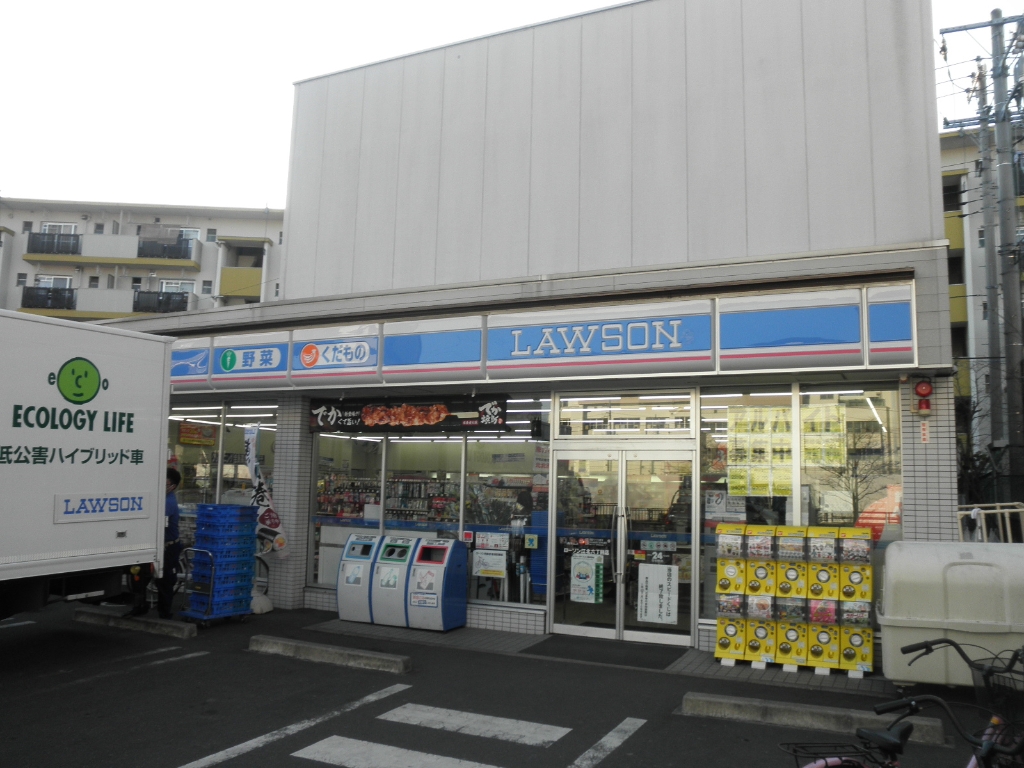 コンビニ　ローソン 江北六丁目店（コンビニ）まで248m