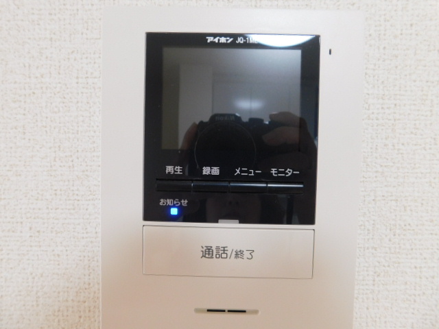 セキュリティ　モニター付きインターホン