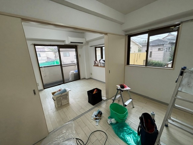 その他部屋・スペース　清掃中のお写真です。
