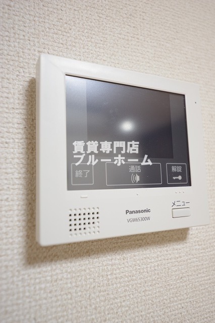 セキュリティ　モニター付きインターホン！
