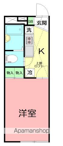 小田急小田原線 秦野駅 徒歩11分 2階建 築18年の間取り写真