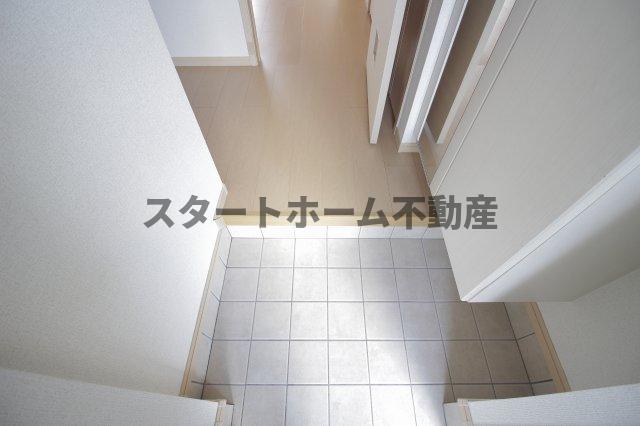 玄関　ゆったりとした玄関です