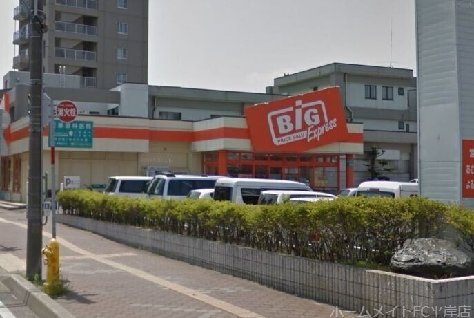 ショッピングセンター　ザ・ビッグエクスプレス平岸店（ショッピングセンター）まで548m