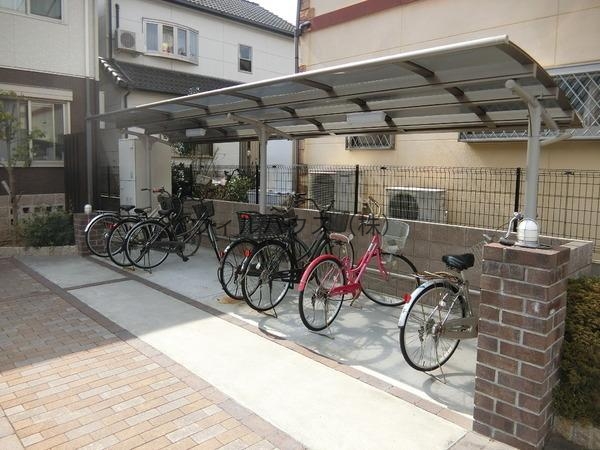 その他共有部分　自転車置き場！