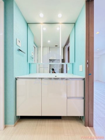 洗面設備　同マンション別部屋　参考写真