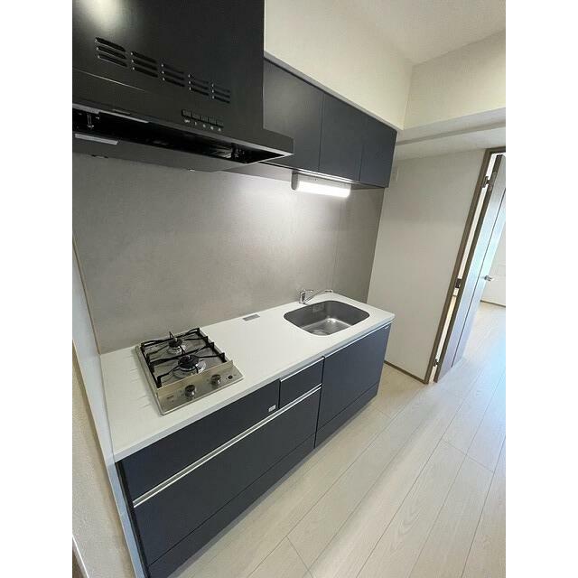 キッチン　２０６号室の写真です