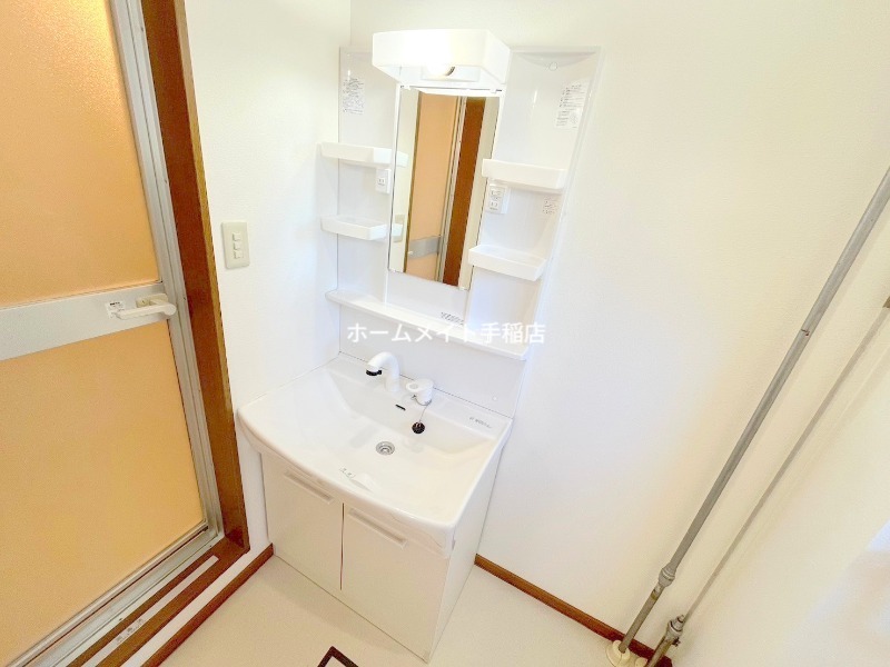 洗面設備　脱衣所です！