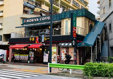 飲食店　モリバコーヒー 浜松町店（飲食店）まで100m