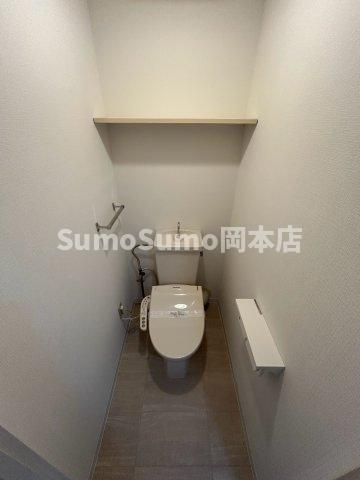 トイレ　清潔感のあるトイレです