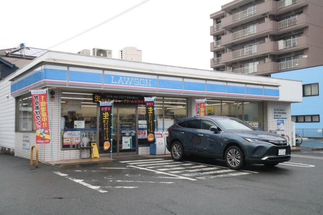 コンビニ　ローソン 中村則武本通店（コンビニ）まで400m