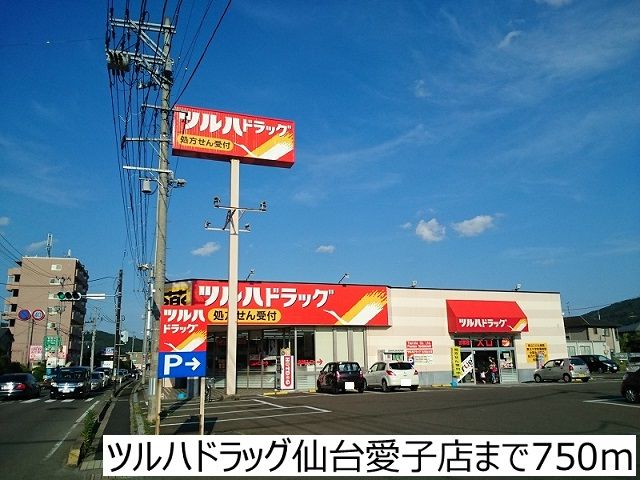 ドラックストア　ツルハドラッグ仙台愛子店（ドラッグストア）まで750m