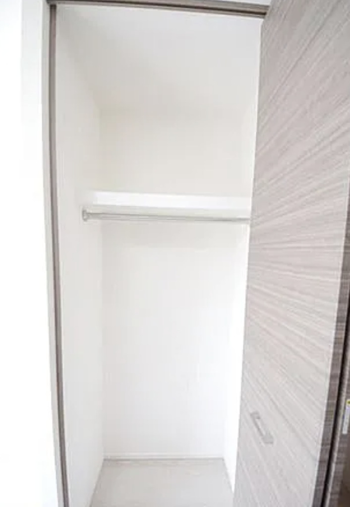 収納　たっぷりとした収納スペースです