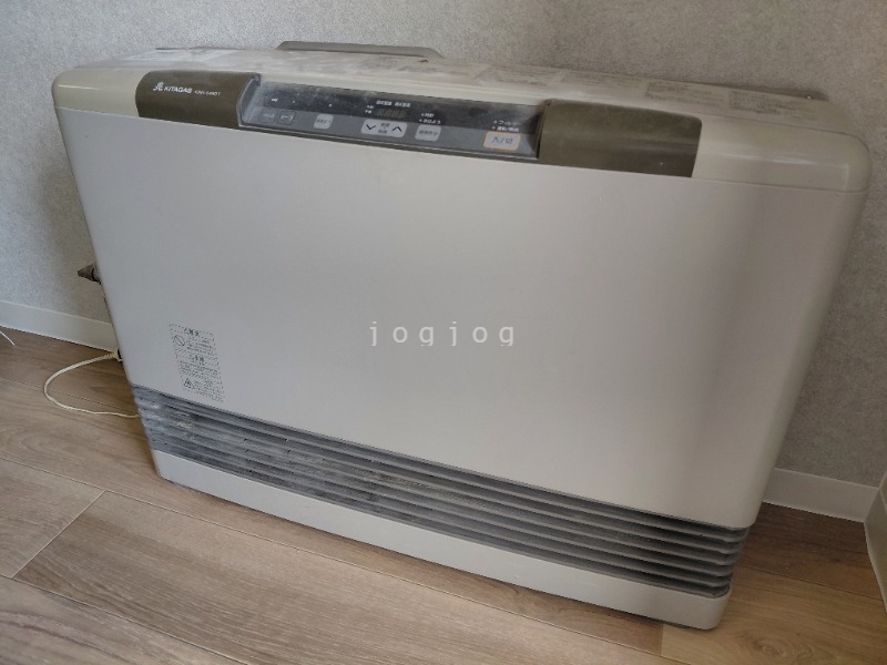 その他設備　着火が早いガスストーブです
