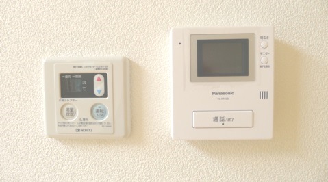 セキュリティ　安心のモニター付きインターホン！