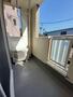 バルコニー　南東向きで日当たり良好です。