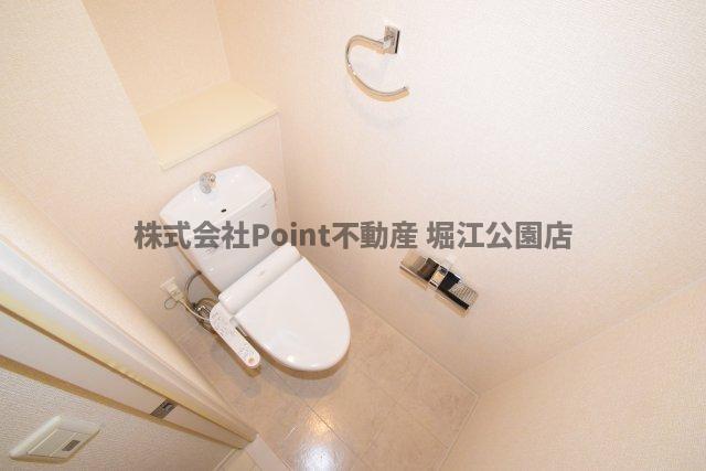 地下鉄堺筋線 扇町駅 徒歩7分 14階建 築14年のトイレ写真