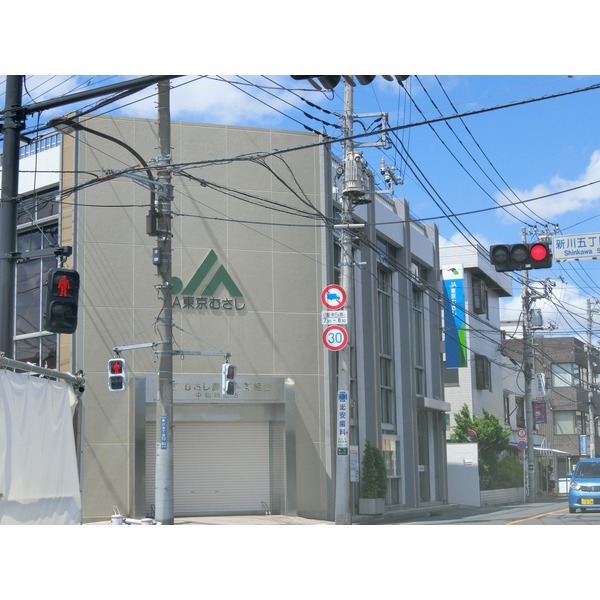 銀行　東京むさし農業協同組合中仙川支店（銀行）まで851m