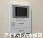 セキュリティ　モニター付きインターホンで安心です