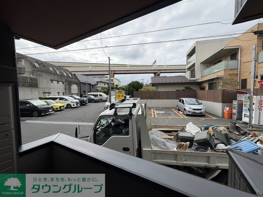 眺望　駐車場