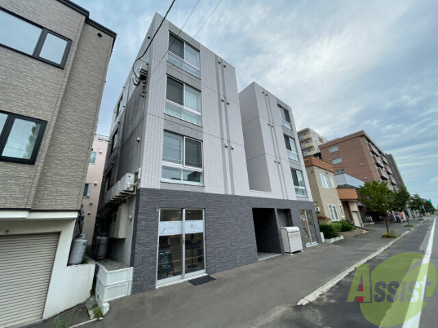 建物外観　札幌市北区北二十三条西「ピュアハーモニー北２３条」
